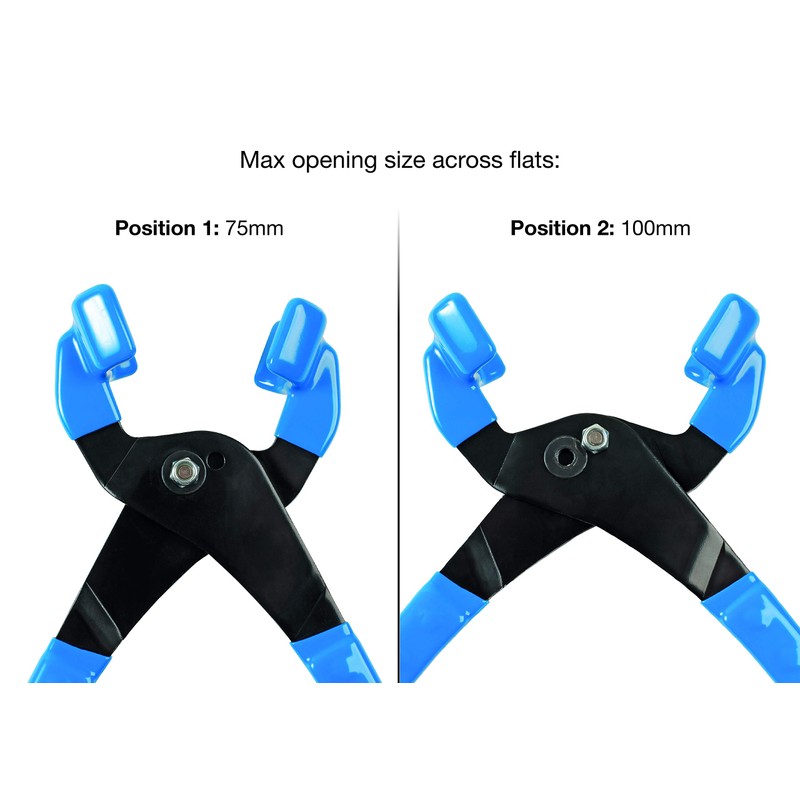Laser 7874 HGV Wheel Nut Cap Remover Pliers