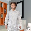 EZGOODZ White Disposable Coveralls Large Size 66” Long, Waterproof 60