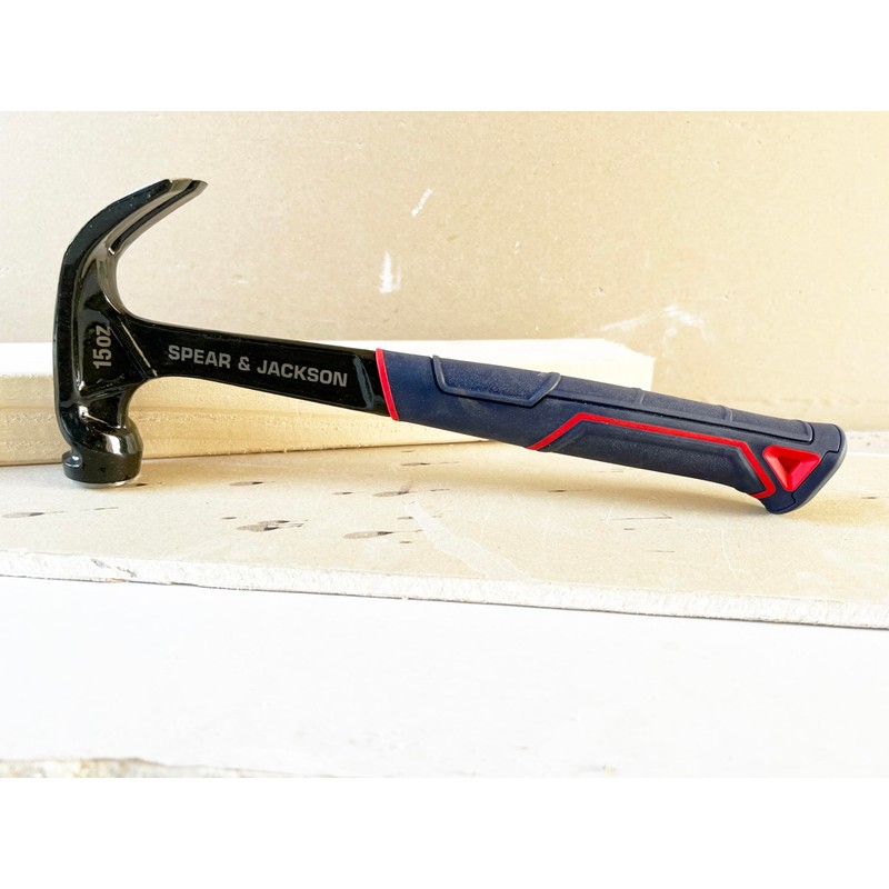 Spear & Jackson SJ-CSS15 Solid Steel 15oz Claw Hammer