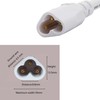 SinLoon T5 T8 LED Splitter Cable 3Pins LED Wire Connector