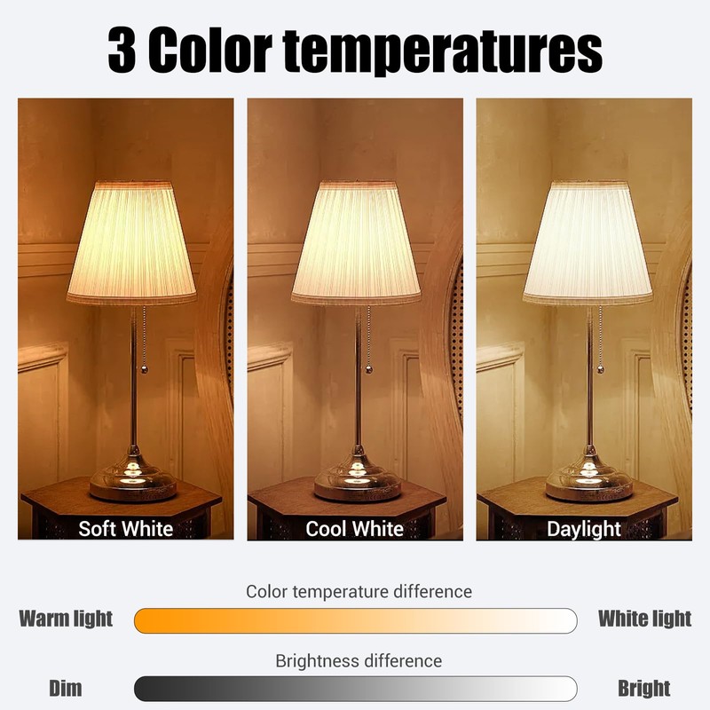Winkcao CFL Light Bulbs GU24 Base, T3 Spiral 13Watt (60Watt