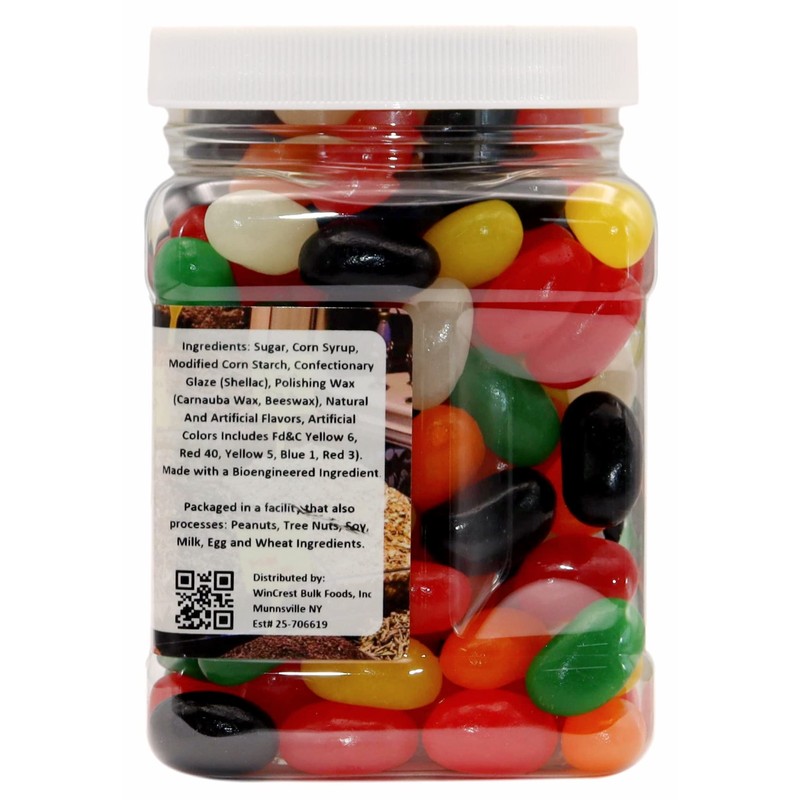 WinCrest Jumbo Jelly Beans || Gummy Candy - 2 Lb