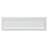 Post 1832D32 Letter Mail Box; 248 x 73 mm, white