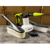 Aqua Joe AJ-SPXN-PRO 2-in-1 Garden Hose-Powered Adj. Foam Can. Spray