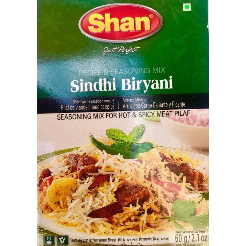 Shan Sindhi Biryani Masala- 1.75 Oz (3 Pieces)