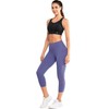 Yvette Capri Leggings with Pockets for Women Tummy Control High