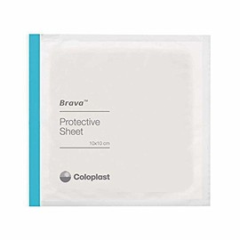 Brava Stoma Skin Protective Sheet, Skin Barrier, 4 x 4 Inch 32105 (Box of 10) by SenSura