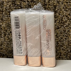 Catrice -Lip Sugar Scrub and Balm - 010 Sugar Kiss  (Set Of 3)