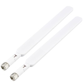 YOTENKO WiFi Antenna 5GHz 5.8GHz SMA Male Antenna 9dBi 2-Pack, for Wireless Video Security IP Camera Recorder Surveillance Recorder Truck Trailer Rear View Backup Camera Reversing Monitor