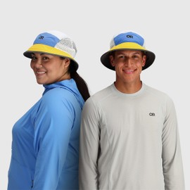 Outdoor Research Swift Bucket Hat, Lemon/Iceberg/Titanium