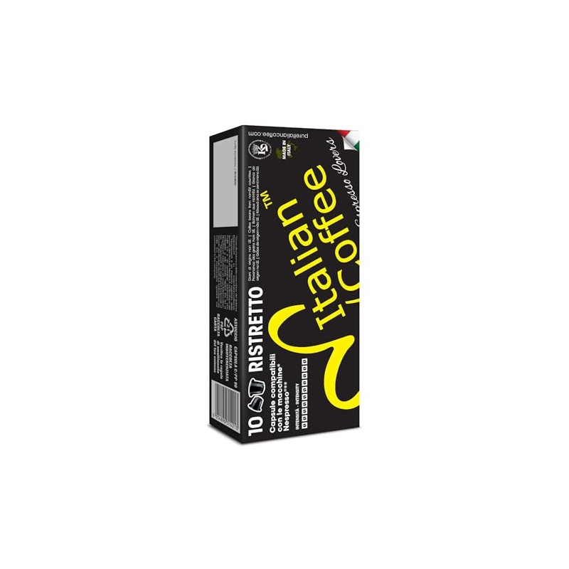Italian Coffee for Espresso Lovers capsules compatible with Nespresso Original