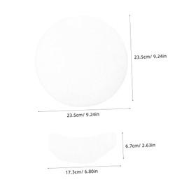 WOONEKY 1 Set High Efficiency Non Woven Fabric Dryer Exhaust Filter Replacement Easy Install Lint Catcher for Home Commercial Dryers Compatible with Models