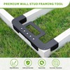 Wdwlbsm 1PCS Stud Layout Tool Framing Tools 12 Inch Framing