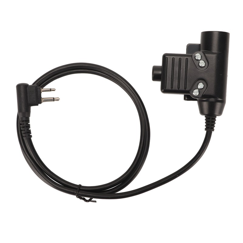 U94 PTT System Adapter 2 Pin M Head Dual Plug