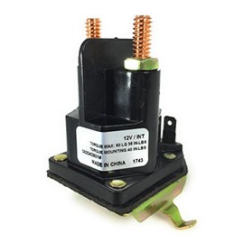 Husqvarna 582042801 Solenoid, Black/White/Metallic