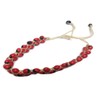 Evil Eye Peony Seed Bracelet 2 Row