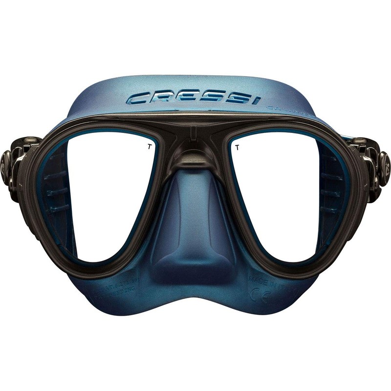 Cressi Calibro Low-volume Two-lens Dive Mask WHE/PK
