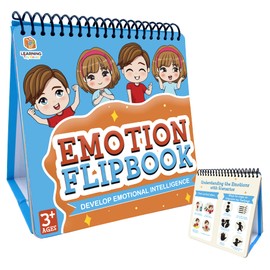 32 Different Emotions/Feelings Flip Book Teaching Children Emotions Feelings Chart for Kids Teacher Resource Mood Flip Book Emotions Flash Cards