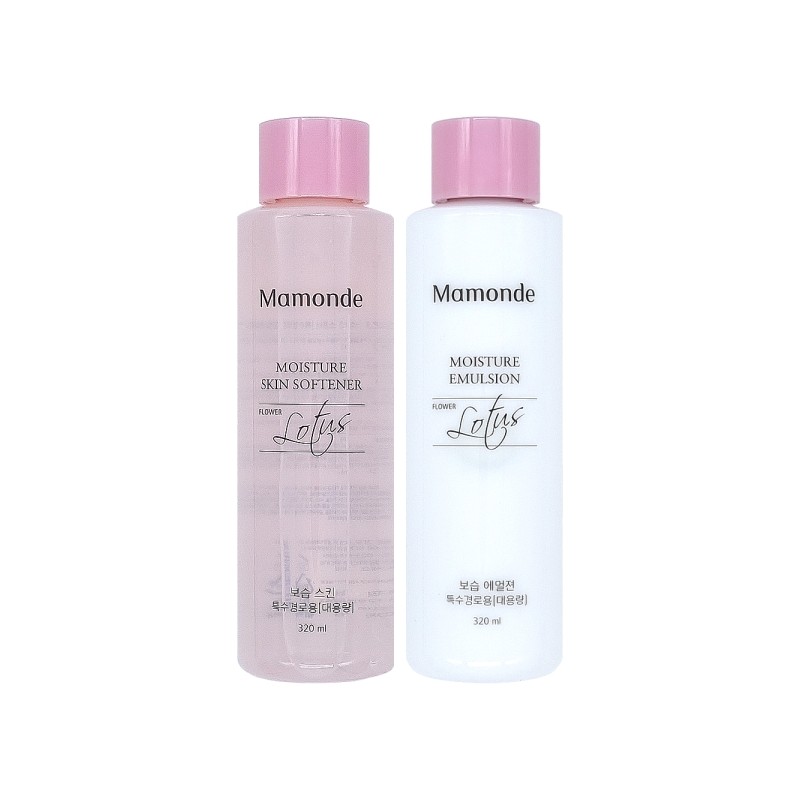 Mamonde Moisture 2-piece set, large capacity skin lotion set /