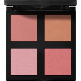 e.l.f. Cosmetics Powder Blush Palette, Four Blush Shades for Beautiful, Long-Lasting Pigment, Light