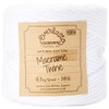 0.5KG SPOOLS EVERLASTO SINGLE TWIST SOFT COTTON MACRAME CRAFT TWINE