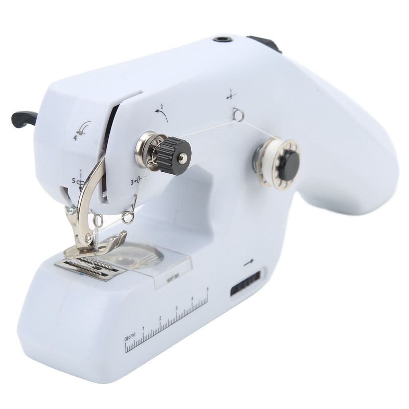 Handheld Sewing Machine Portable Electric Dual Line Sewing Machine with