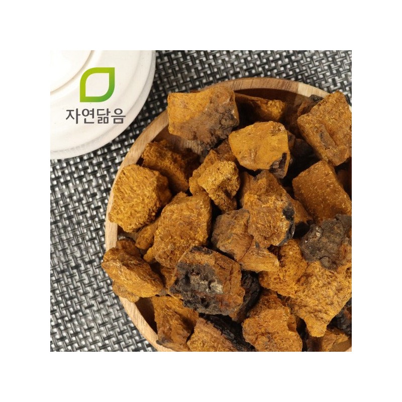 순수 생 차가버섯 분말 가루 200g Pure Chaga Mushroom Powder