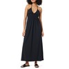 The Drop Women's Kapri Gathered Halter Dress, Black, M