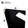 CZWL&HG Garage Tool Organizer Wall Mount – Heavy-Duty Solid Steel