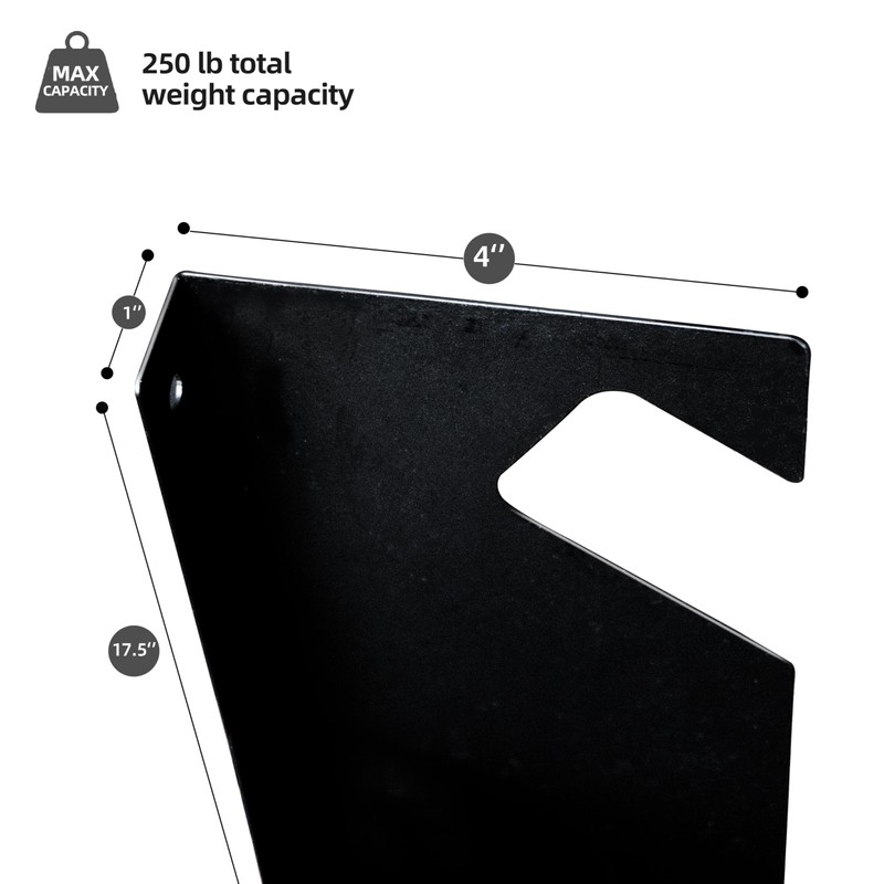 CZWL&HG Garage Tool Organizer Wall Mount – Heavy-Duty Solid Steel