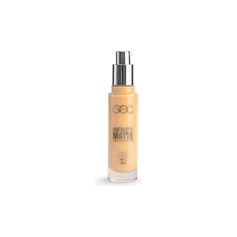 Goc Maquillaje Líquido Infinity Liquid Foundation Super Mate Tono Tono