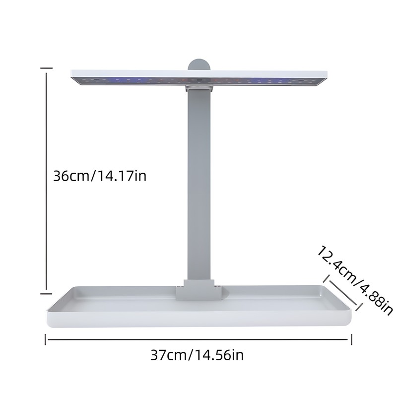 Desk Grow Lights for Indoor Plants Full Spectrum Desk LED