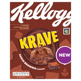 Kellogg's Krave Choco Brownie, 375g