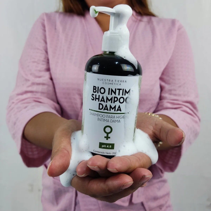 Shampoo Íntimo Orgánico con Clorofila 250ml | pH Balanceado |