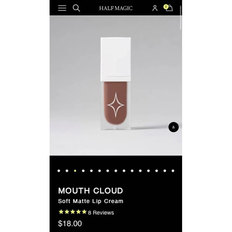 Magic Half Magic Mouth Cloud Soft Matte Lip Cream In