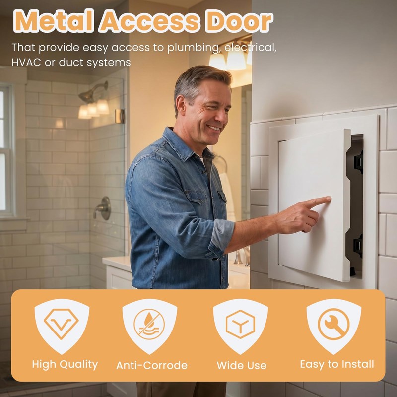 Access Panel for Drywall, 12 x 24 inch Wall Hole