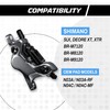 epic Disc Brake Pads with Cooling Fins | Fits N03A,