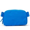 Pander Double Zipper Fanny Pack Nylon Everywhere Belt Bag, Fashion