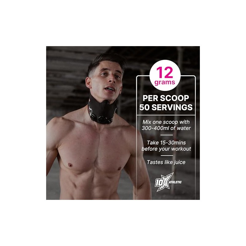 Non Stim Pre Workout Powder No Caffeine Beta Alanine Creatine