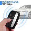 WORCAS 2 Pcs Key Fob Case Carbon Fiber Pattern Silicone