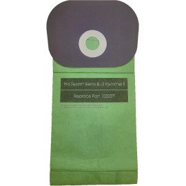 Casa Vacuums ProTeam 103227 Intercept Micro Filter Bags for Sierra Hummer Backpack  - 50 Bags