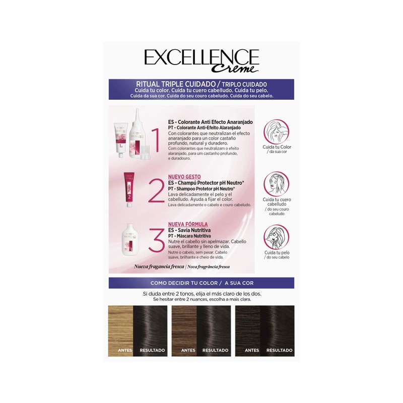Excellence Brunette Ink #300 True Dark Brown