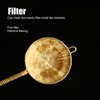 Tea Infuser Strainer Pure Copper Reusable Loose Leaf Teapot Filter