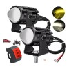 Automotriz Motocicleta Luces Led 20w Alta / Baja 2400 Lúmene