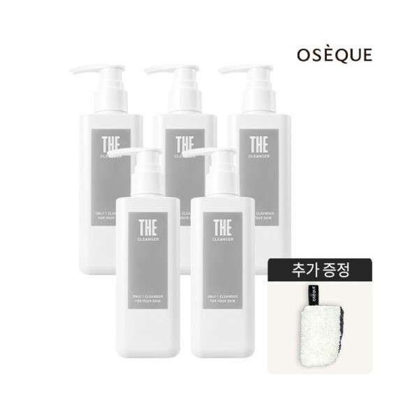 Ojek The Cleanser 5 types (cleansing pad included) / 오제끄