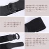 JASGOOD Wide Belt Women's Belt Rubber Belt Sash Belt Croco