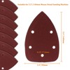 Cjueiom 50 Pcs 600 Grit Mouse Detail Sander Sandpaper, 5