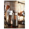 IKEA New Ikea HALVTOM Spice mill, glass/brown, 7 ½ ",