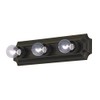 Project Source 3-Light Bronze Bathroom Vanity Light