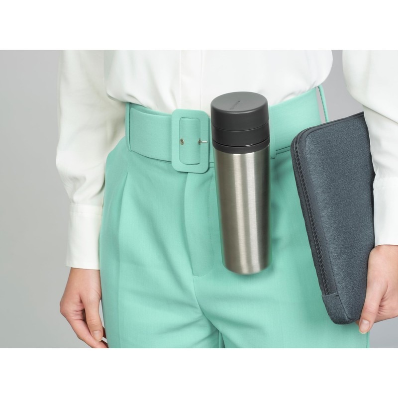 Brabantia - Make & Take Insulated Flask with Belt-Clip, Keeps